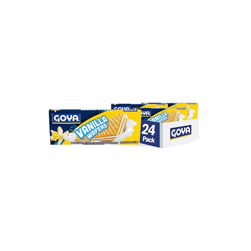 Goya Foods Vanilla Wafers, 4.94 Ounce (Pack of 24)