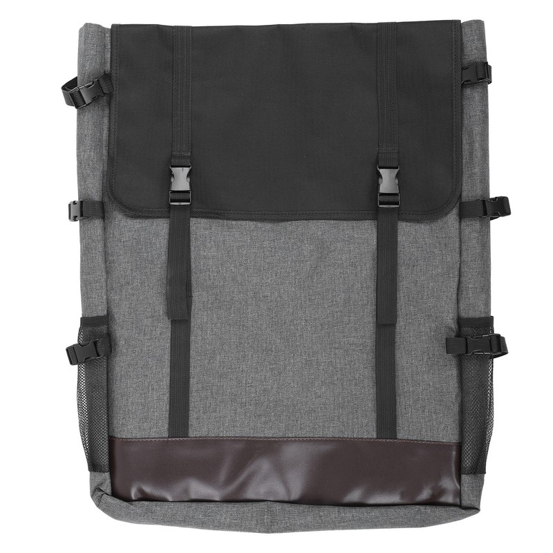 Gray Drawing Board Bag Waterproof 4K Sketchpad Backpack Large Capacity