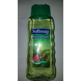 SOFTSOAP FRUIT ESSENTIAL SCENTED BODY WASH 24 FL OZ  JUICY MELON MADE IN USA