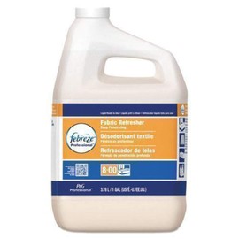 Febreze P&G Professional-33032CT Bulk Odor Eliminator from Febreze, Static Guard and Deep Penetrating Fabric Refresher Refill, Fresh Clean Scent, 1 Gal. (Case of 3)- White