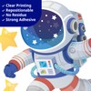 DECOWALL SG2-2416 Rocket Astronaut Wall Stickers Outer Space Wall Decals