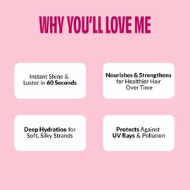 FoxyBae Hair Mask for Dry Damaged Hair - Hydrating, Nourishing, Moisturizing Mask for Growth - Sunlit Silk Instant Shine Mask - Deep Conditioning Treatment - with Biotin & Hyaluronic Acid - 4 Fl Oz