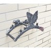 Taiwan Decorative Aluminum Wall Mounted Butterfly with a Frog Garden