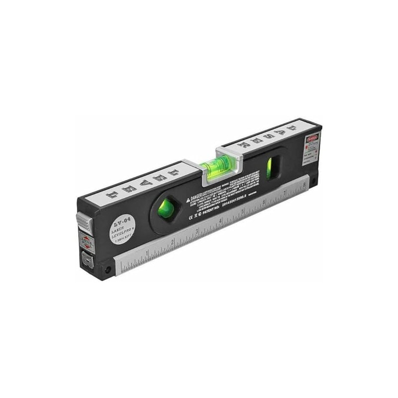 NTEK Multipurpose Spirit Level, Tape Measure DIY Spirit Level, Level