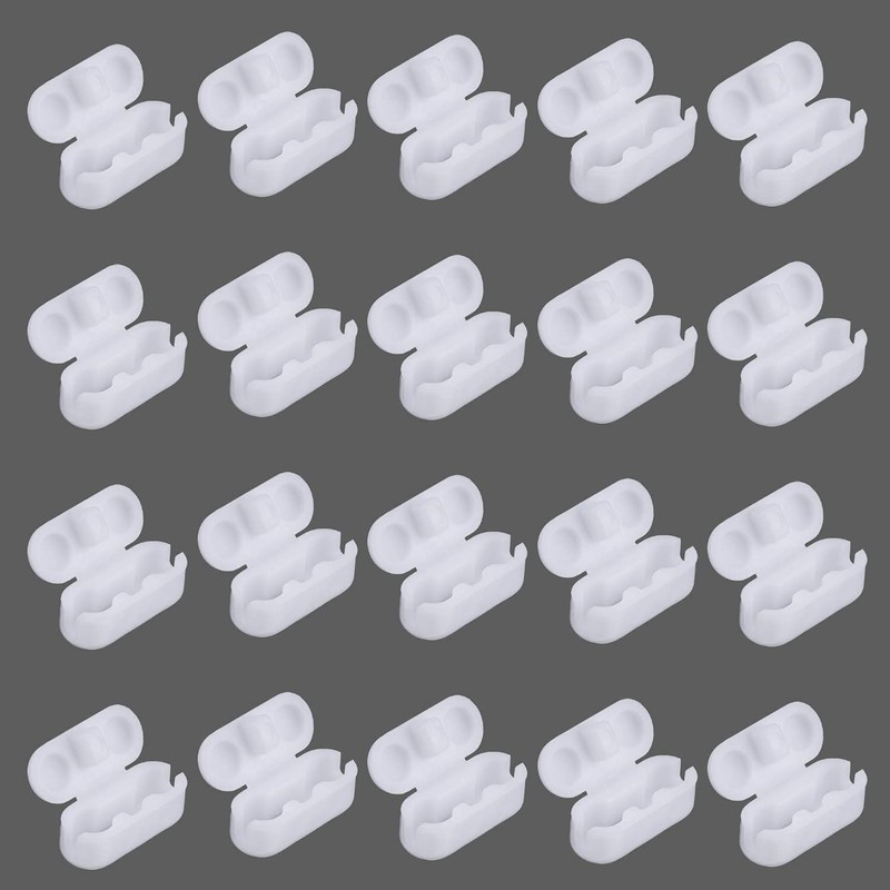 WitBicg 20 Pack Replacement Vertical Roman Roller Blind Ball Chain