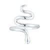 Elli Women's Snake Ring Loop Statement in 925 Sterling Silver,