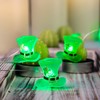 Impress Life Green Hat String Lights, Battery Operated/USB Plug-in 10ft