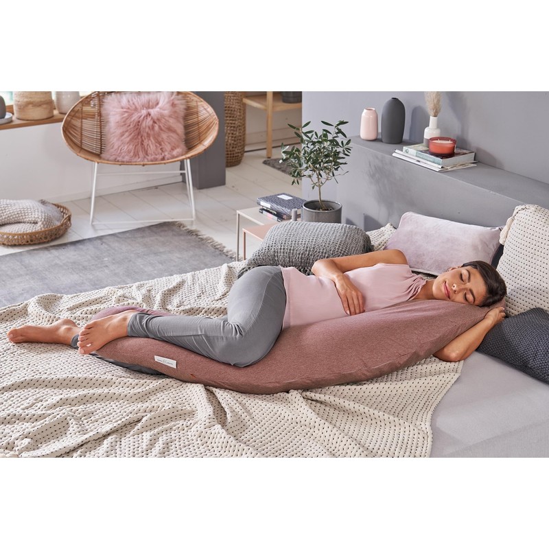 Theraline The Original Pregnancy and Breastfeeding Pillow, Filled with Sand-Fine