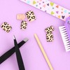 3pc Black Tweezer Set & Glitter Spoolie - Hair Removal