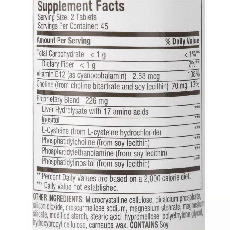 Liverite Liver Aid Tablets, Supports Liver Function, Value Size, 90