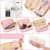EASTHILL Big Capacity Pencil Pen Case Office College School Large