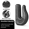 8Pcs Weld-On Chain Hook, 5/16 Inch Grade 70 Clevis Grab