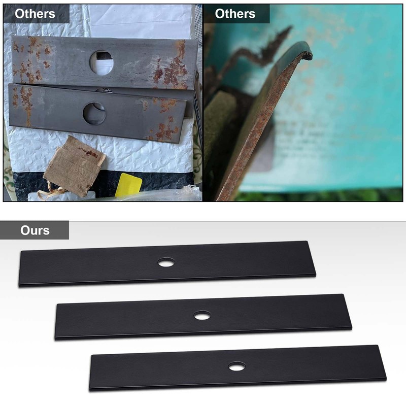 Geosiry 5 Pack Edger Blades 9 x 1/2 Center Hole,
