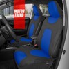 Motor Trend AquaShield Waterproof Front Seat Covers, Blue Seat Covers