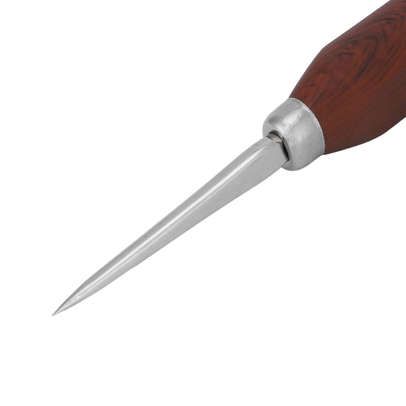 Ice Pick Stainless Steel Ice Pick with Wood Handle Bartender