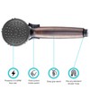 Dura Faucet (DF-SA400-ORB) RV Hand Held Shower Wand with Trickle