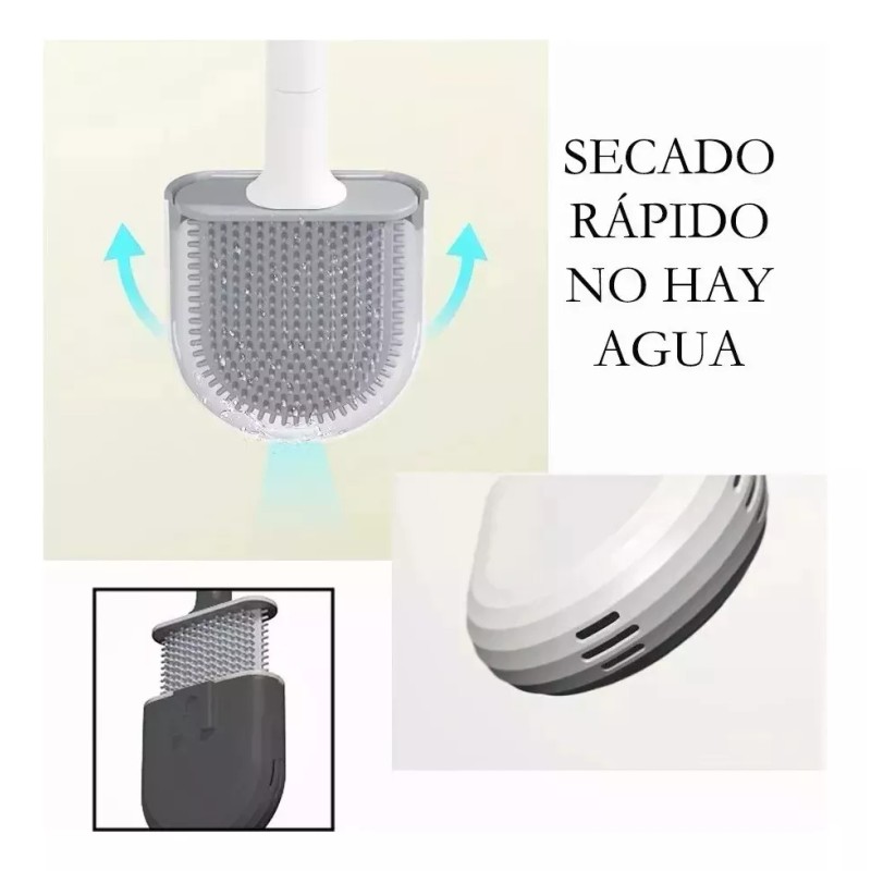 Veraly Limpieza De Inodoro Piedra Pómez Cepillo Baños Con Guantes
