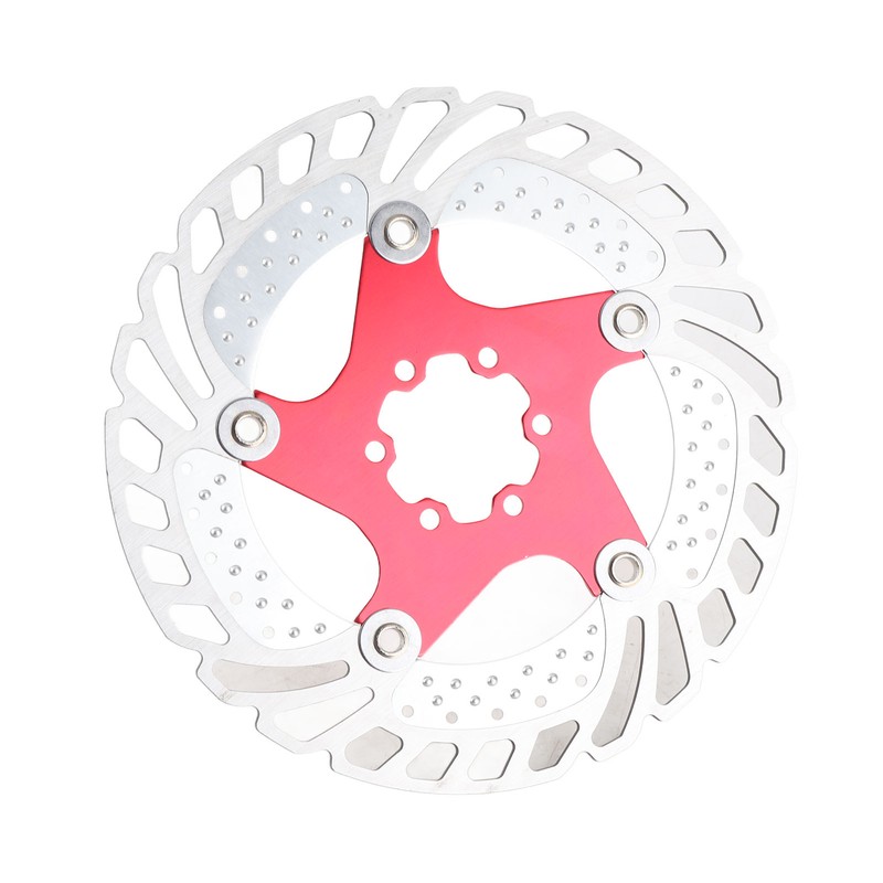 Stainless Steel Bike Cycling Disc Brake Cooling Floating Rotor (180mm)