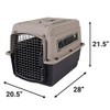 Petmate Ultra Vari - Caseta para perros, resistente, sin herramientas,