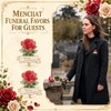 Misdary 50 Pcs Funeral Favors for Guest Memorial Funeral Rose