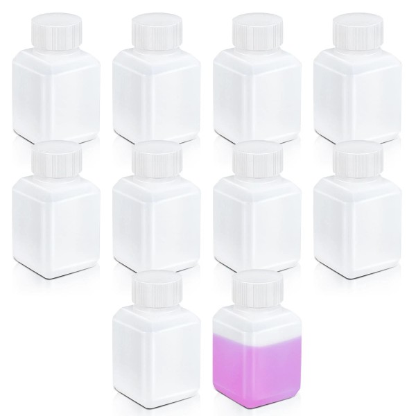 UMETASS 1oz/30ml Leak Proof Plastic Bottles with Caps for Liquids