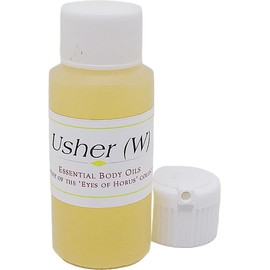 Usher - Type For Women Scented Body Oil Fragrance [Flip Cap - Light Gold - 16 oz.] - ID#25058