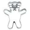 Staedter Embossing Teddy Bear with Face Cookie Cutter, 8 cm,