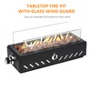 ONLYFIRE OUTDOOR LIVING 18" Tabletop Propane Gas Fire Pit Bottom-Mounted