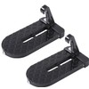 TOPWAY Car Doorstep Foot Folding Pedal 2Pcs, Max Loading Capacity
