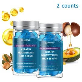 Soro Capilar Multivitamínico Com Queratina Elikana 30