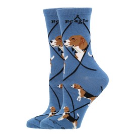 WHD Beagle Socks (Blue, Medium)