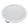 5.6inch Handheld Magnifying Makeup Mirror Triple Suction Cup 10X Magnification