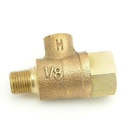 Wilkins 1/8" Male x 1/4" Female Test Cock TCS-18