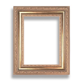 Vintage Picture Frames - Baroque Style Ornate Photo Frames, Antique Frame Ideal for Oil Painting, Poster, Certificates, Canvas Art Display, Living Room Office Home Decor(16X20 inch Rose Gold）