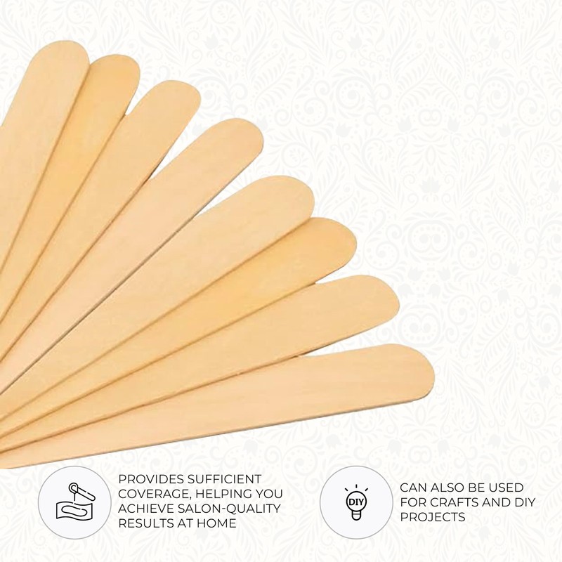 ForPro Professional Collection Premium Wood Applicators, Non-Sterile, Hair Removal Waxing