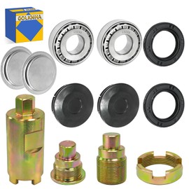 Swingarm Bearing,Lock Nut Tool,Lock Nut,Bolt,Seal & Cap Rebuild Kit Compatible with Honda Recon 250 (TRX250/TRX250X/EX/TE/TM), FourTrax 300 (TRX300/FW),Rancher 350/400,Foreman 400/450/500,Rubicon 500