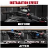 Aluminum Adjustable Motorcycle Handlebar Risers for 2019-2025 Can-Am Ryker Rally