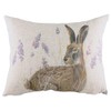 Evans Lichfield Standing Hare Cushion, Natural, Size 17"X13"