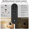 RYE infrared wireless remote control, dimming controller, adjustable brightness/timed off,