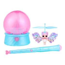 L.O.L. Surprise! Magic Flyers Fairies Tots - Snowflake - Includes 1 Doll and a Wand, Comes in a Flower-Shaped Packaging, Collect All 2