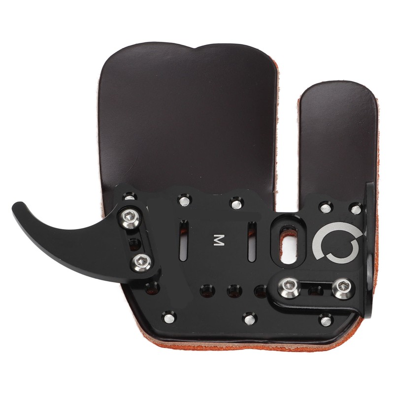 Archery Finger Guard Adjustable Finger Guard Black Protective Gear for