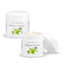 Sanct Bernhard Birch Cream | Light, Gentle Nourishing, Anti-Inflammatory, Itch-Relieving & Healing | 2 x 100 ml