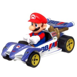 Hot Wheels Mario Kart Vehículo de Juguete Mario Circuito Especial para niños de 3 años en adelante