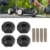 4pcs 12 mm Hex Wheel Hub Mount RC Car Hex