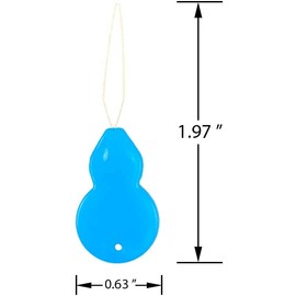 10pcs Needle Threader Gourd Shaped Needle Threader Easy to Insert Hand Sewing Needles, Used for Hand Sewing Cross Stitch Repair Clothing ，Assorted Colors Designed ，for Mending Clothes