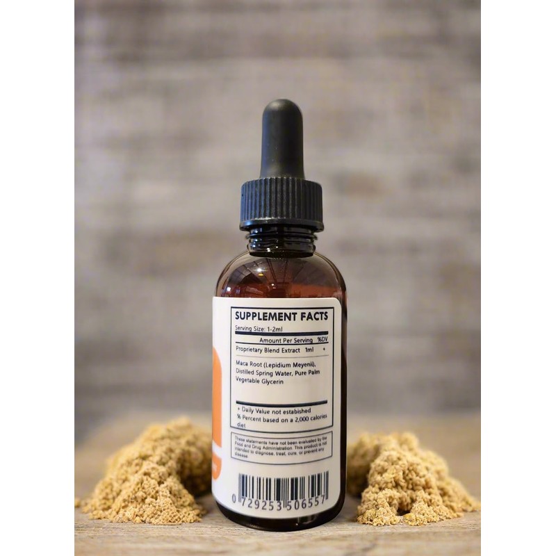 Maca Root Liquid Tincture (Alcohol Free) - 1/2 Gallon