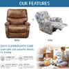 Eco-Ancheng Recliner Slipcovers 4-Pieces Recliner Chair Covers Lazy Boy Chair