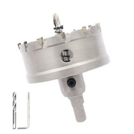 LAIWEI Hole Saw 73 mm, Steel Drill, Hole Cutter Metal, Drill Bit Stainless Steel, Sharp and Durable Drill Metal