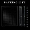 Fish Tank Divider, Transparent Acrylic Separator Plate with Suction Cups