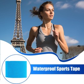 Sports Muscle Tape | Sports Support Easy Tear Waterproof Athlete Tape - Gymnastics Muscle Wrap, Adherent Stretchable Bandage for Families, Lovers